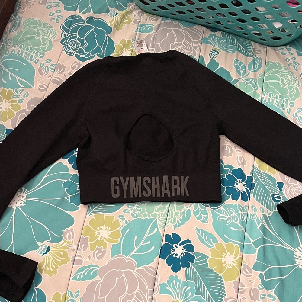 Gymshark Charcoal Long Sleeve Top